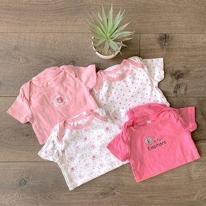 {NWOT} Baby Girls Onesies Set (9-12M)
